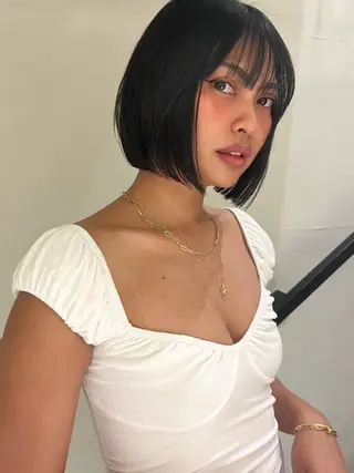 ショート 小顔ボブ jilblanカホのヘアスタイル
