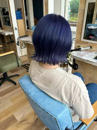 ショート LAFRE (ラフリ)所属・ケアブリーチ 黒瀬有汰のヘアスタイル