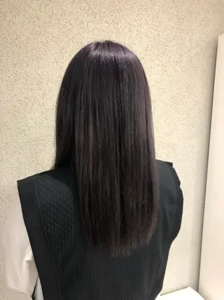 ロング カラー 阿部 美咲のヘアスタイル