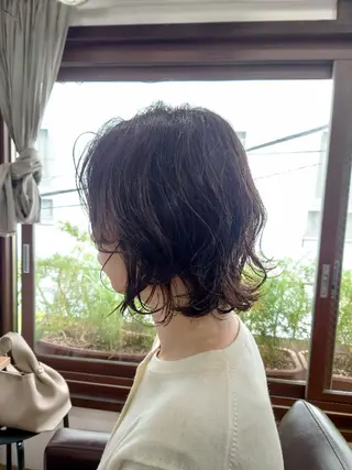 ミディアム 【pejite】 小沼 勇貴のヘアスタイル