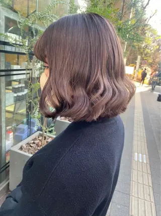 ロング カラー ヘアアレンジ マツエク・マツパ 韓国レイヤー/センタ ーパート/坂本翔のヘアスタイル