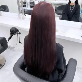 カラー ユイ☆ハイトーン ☆ブリーチデザインのヘアスタイル