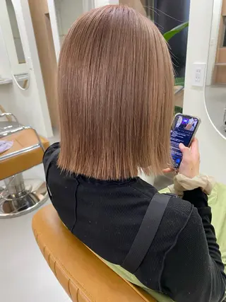 カラー fab.所属・檜 果歩のヘアスタイル