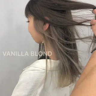 セミロング 🌸ハイトーン 新田 廉 🌸のヘアスタイル