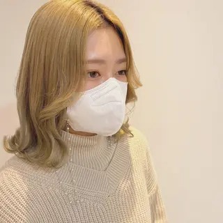 ミディアム ☁️RIKA☁️ @ri2_____bのヘアスタイル