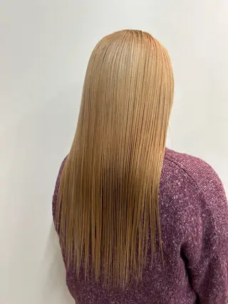 ロング カラー 髪質改善/縮毛矯正/ 透明感カラーYUMAのヘアスタイル