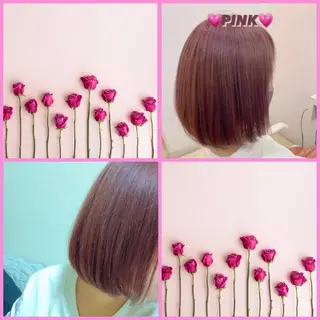 ミディアム カラー benji所属・Hamatsu Misakiのヘアスタイル