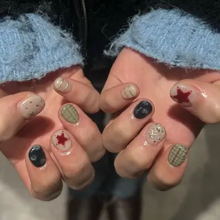 ネイル 高橋 麻里子のネイルデザイン