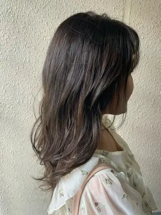 セミロング カラー サダハルカ |chouetteのヘアスタイル