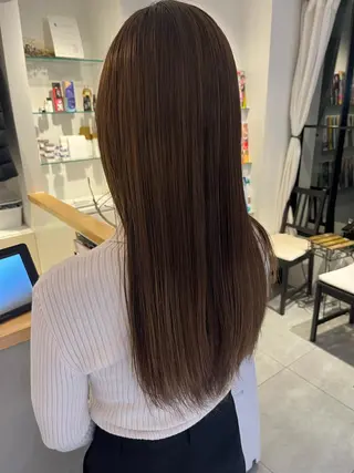 ロング 森本峻介 ボブ/透明感カラーのヘアスタイル