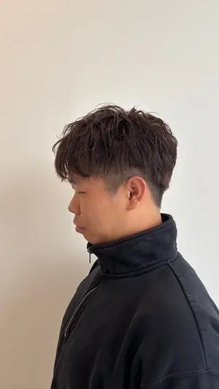ショート カラー 0:00/japon所属・森川 希莉江のヘアスタイル