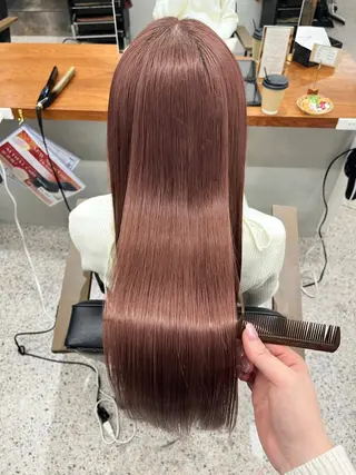 ロング 三宅 美帆のヘアスタイル