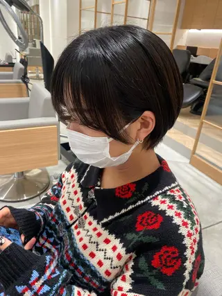 ショート 銀座/髪質改善/韓国 カラー🍓原田侑依のヘアスタイル