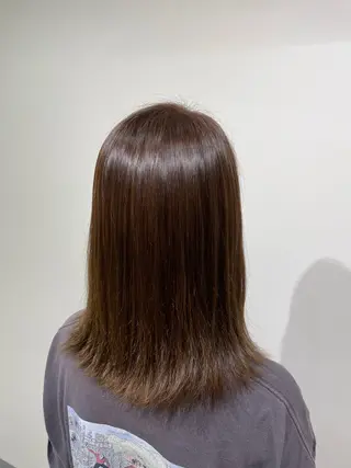 セミロング カラー CliC武蔵小杉所属・急募🦄🦋 千葉 萌愛のヘアスタイル