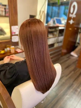 ロング カラー ヘアアレンジ メンズ 加藤 瑠美のヘアスタイル