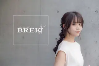 セミロング ヘアアレンジ TOTAL BEAUTY BREK 袋井店所属・BREK 袋井店のヘアスタイル