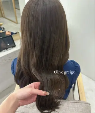 ロング カラー 🍓韓国ヘア レイヤ ーカット🍓笠原 葵のヘアスタイル