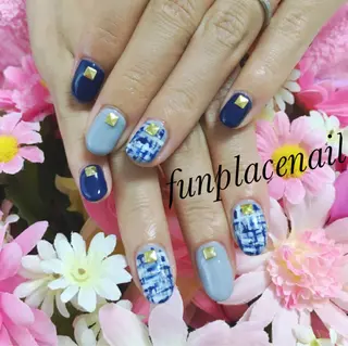 ショート ミディアム セミロング ロング カラー パーマ ヘアアレンジ メンズ キッズ ネイル マツエク・マツパ nail salon＆school felice所属・フェリーチェ瑞江店 新山のネイルデザイン