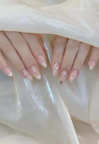 ネイル RAFFINE haru🦋🩵のネイルデザイン