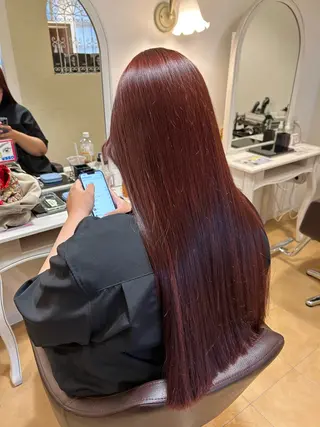 カラー 今中 紗英のヘアスタイル