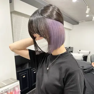 カラー うる艶カラー/ハイト ーン🎀hina🎀のヘアスタイル