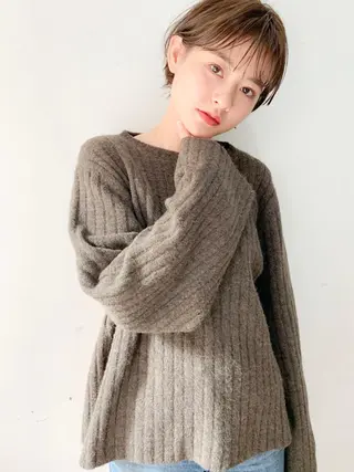 ショート 米川 沙妃のヘアスタイル