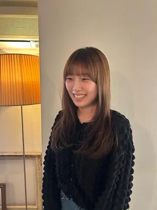 ロング ORe'S　HAIR BE GLaD所属・佐野 愛実のヘアスタイル