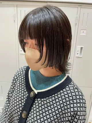 ショート 🐺ウルフ/レイヤー カット/高嶋湧大のヘアスタイル