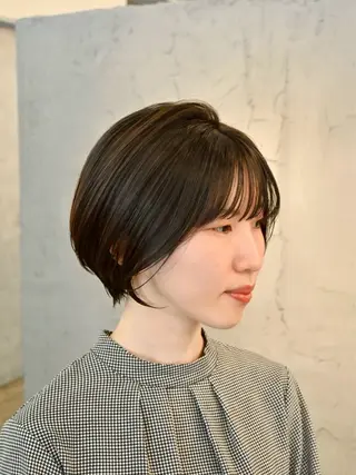 ショート VISAGE ba.sk 金子詩帆のヘアスタイル
