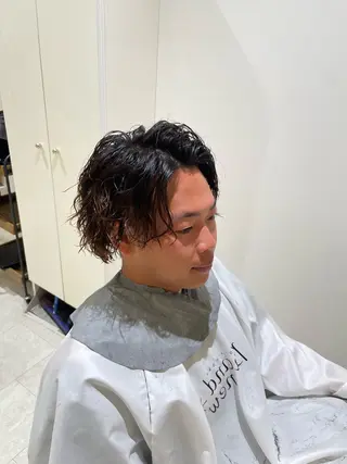 パーマ 中村 歩夢のヘアスタイル