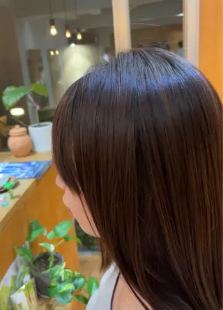 ミディアム 【縮毛矯正】 高田愛斗のヘアスタイル