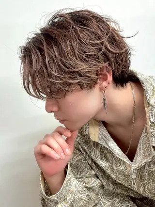 パーマ メンズ 🤍似合わせメンズ uzuki🤍のヘアスタイル