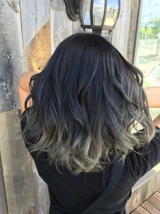 ミディアム カラー パーマ ヘアアレンジ メンズ キッズ ネイル マツエク・マツパ 山崎 義弘のヘアスタイル