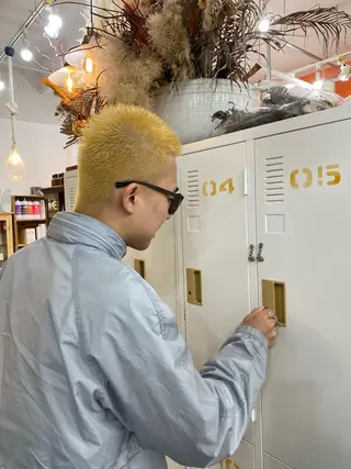 カラー メンズ YURAGI🌿 SAKIのヘアスタイル