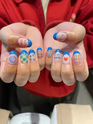 ネイル AOI✩⡱ y2kネイルのネイルデザイン