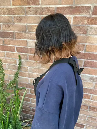 ミディアム カラー t.a.g所属・韓国レイヤー×艶髪 ハイトーンRyukiのヘアスタイル