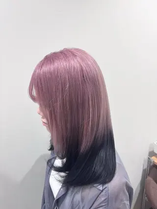 ロング カラー ブリーチ特化/透明感 カラー森山陽向のヘアスタイル