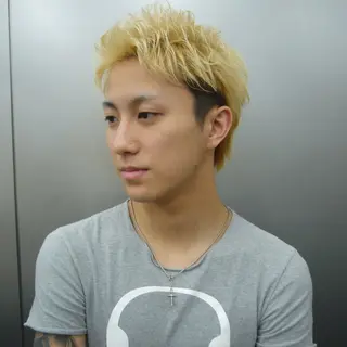 ショート カラー メンズ Lond GULLMAN所属・高橋大和/ メンズ特化美容師のヘアスタイル