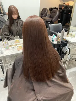 ロング 🩶ブリーチ/ レイヤー🩶フミカのヘアスタイル