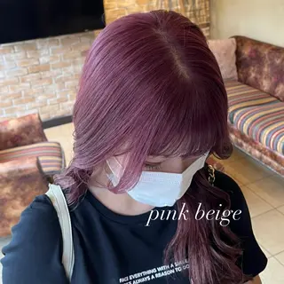 ロング 🧡ミルクティー/ レイヤー🧡ショウナのヘアスタイル