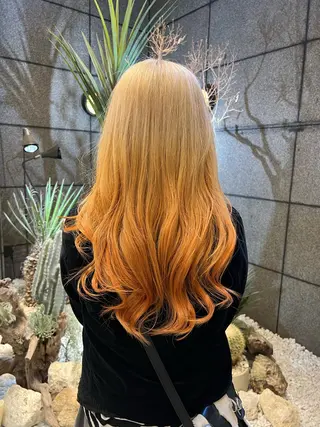 ロング カラー 酸性ストレート人気 No,1/カスミ🩰のヘアスタイル