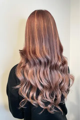 セミロング カラー 💎メンズカット/ 透明感　吉田拓海💎のヘアスタイル