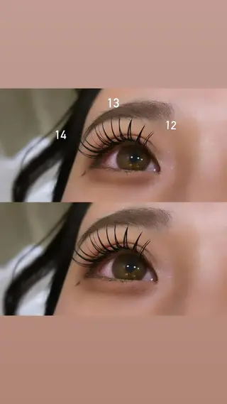 マツエク・マツパ 学生人気no.1 🦋ナツミのヘアスタイル