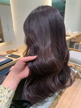 カラー 村松 萌のヘアスタイル