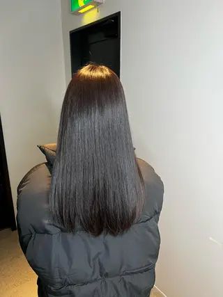 ロング 加藤 優眞のヘアスタイル