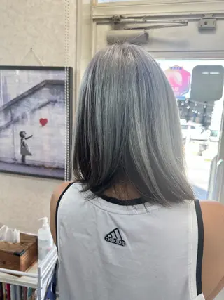 ミディアム エンゼル美容室所属・エンゼルス美容室斉間 圭司のヘアスタイル