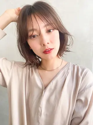 ショート カラー メンズヘア/レイヤー /ボブ山内春輝のヘアスタイル