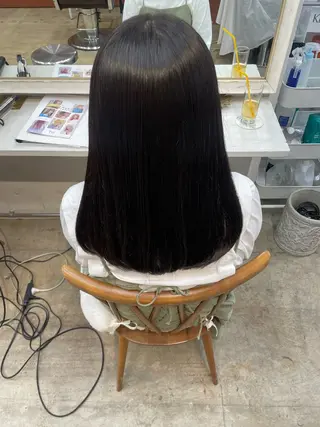 セミロング ショート/レイヤー カット/ミサキ💐のヘアスタイル