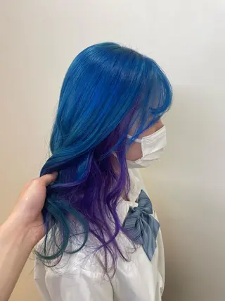 カラー 小濵 美月のヘアスタイル