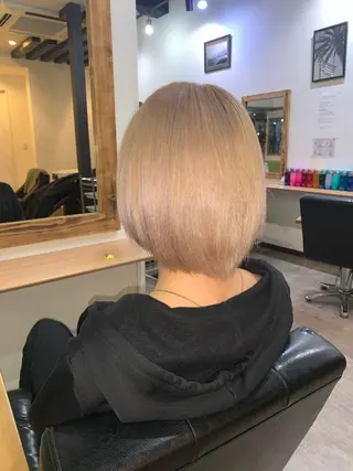 ミディアム カラー パーマ ヘアアレンジ メンズ キッズ ネイル マツエク・マツパ アイブロウ 🤍韓国風/艶髪🤍 鳥越美羽のヘアスタイル